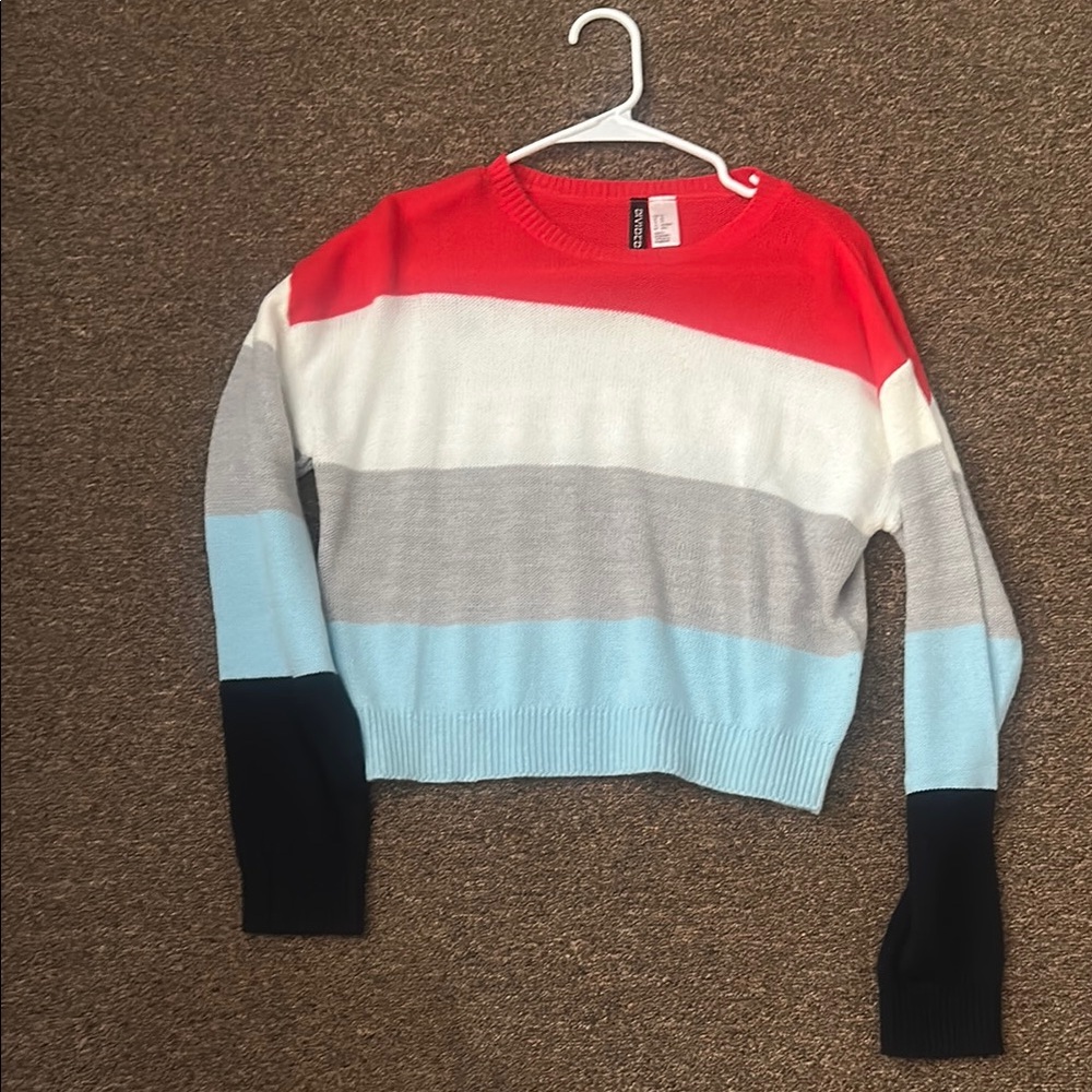 H&M Multicolor Striped Sweater